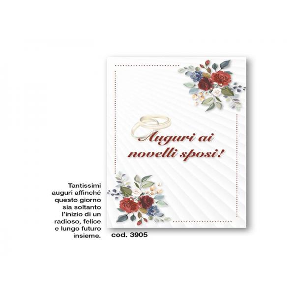 B-BIGL.AUGURI MATR.11,4X17,2CM