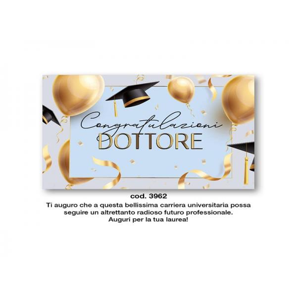 B-BIGL.AUGURI LAUREA11,4X17,2CM