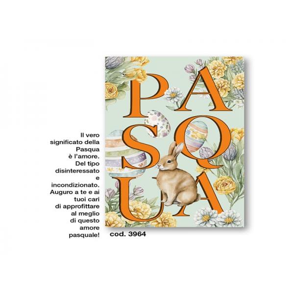 B-BIGL.AUGURI PASQUA11,4X17,2CM