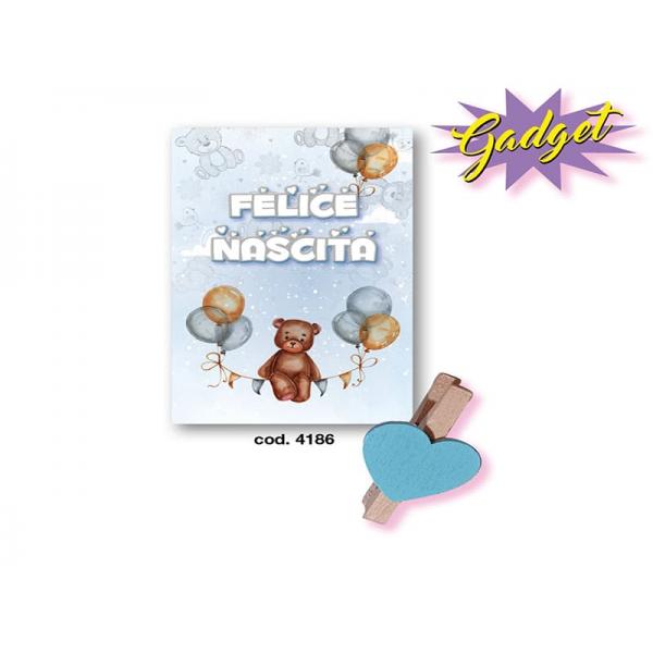 S-BIGL.AUGURI NASC.GADGET11,4X17,2CM