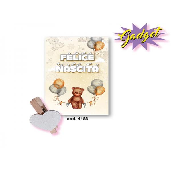 S-BIGL.AUGURI NASC.GADGET11,4X17,2CM