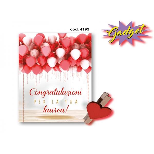 S-BIGL.AUGURI LAUREAGADGET11,4X17,2CM