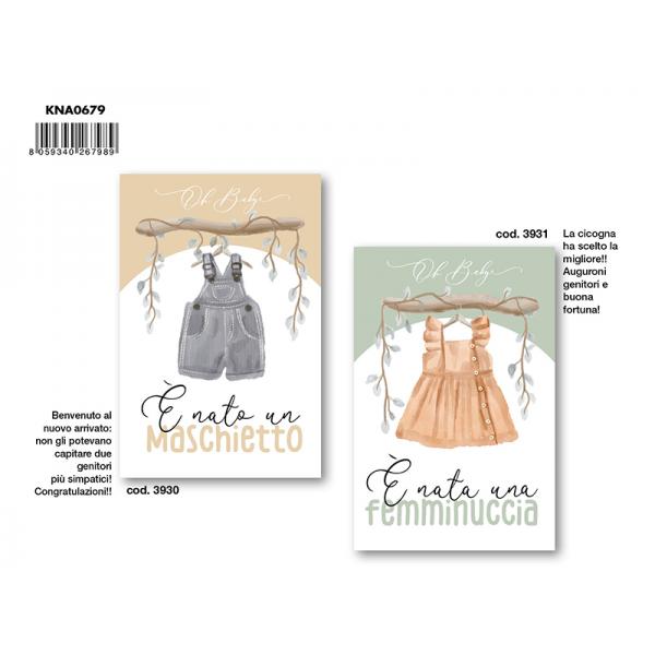 B-KIT12 BIGL.AUGURI NASC.3930-3931