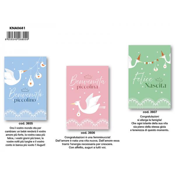 B-KIT12 BIGL.AUGURI NASC.3935-3936-3937