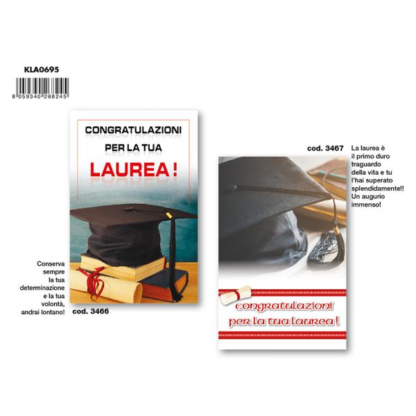 B-KIT12 BIGL.AUGURI LAUREA3466-3467