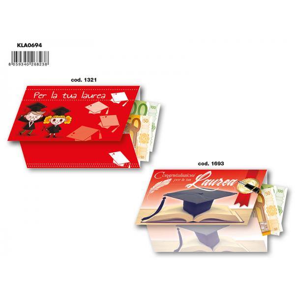 C-KIT12 BIGL.AUGURI LAUREA PS1321-1693