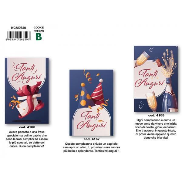 B-KIT12 BIGL.AUGURI COMPL.4166-4167-4168