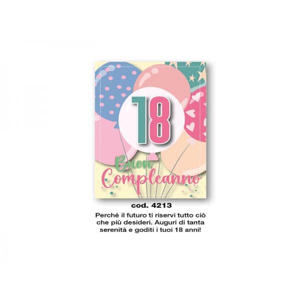 B-BIGL.AUGURI CMPL18 11,5X17,2CM