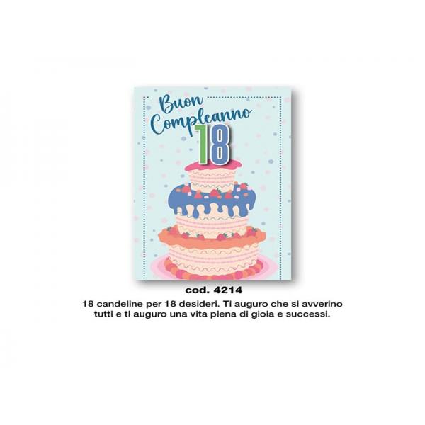 B-BIGL.AUGURI CMPL18 11,5X17,2CM