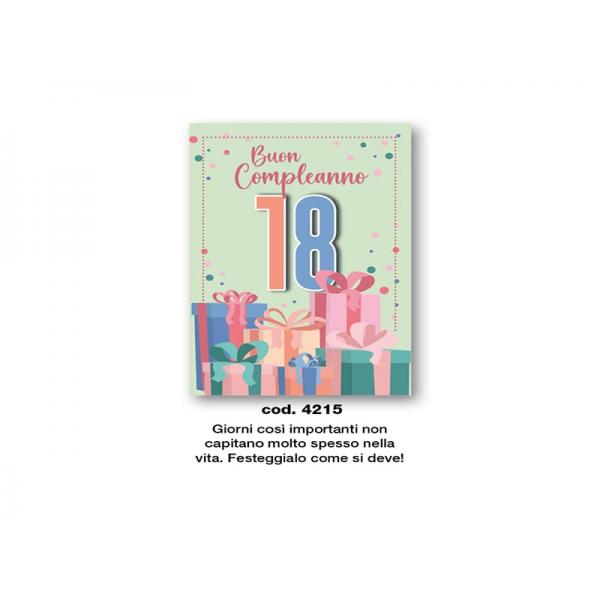 B-BIGL.AUGURI CMPL18 11,5X17,2CM