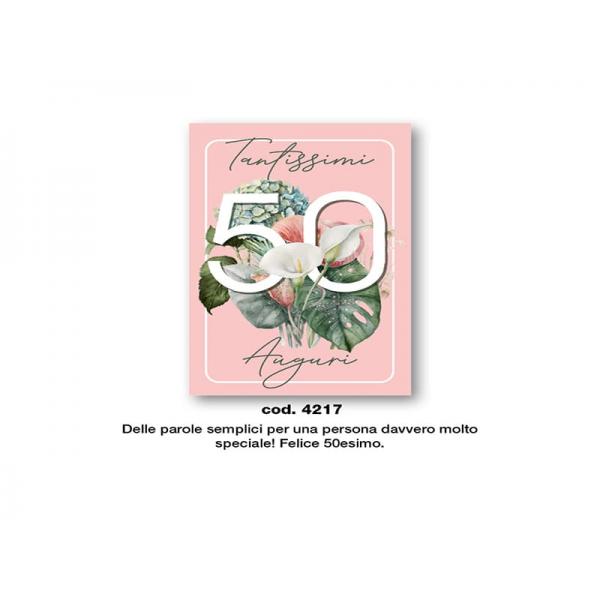 B-BIGL.AUGURI CMPL50 11,5X17,2CM