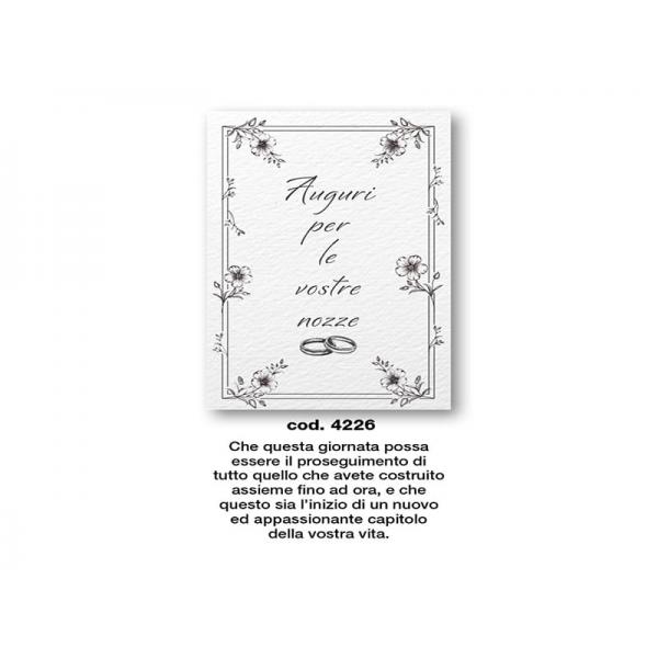 B-BIGL.AUGURI MATR 11,5X17,2CM