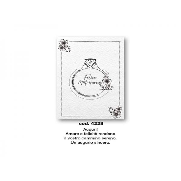 B-BIGL.AUGURI MATR 11,5X17,2CM