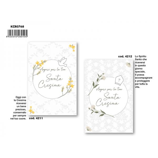 B-KIT12 BIGL.AUGURI CRESIMA