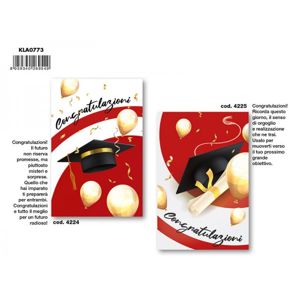 B-KIT12 BIGL.AUGURI LAUREA