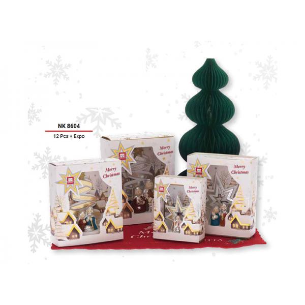 EXPOKIT 1X12 PRESEPI C/ALBERO N8604-U24