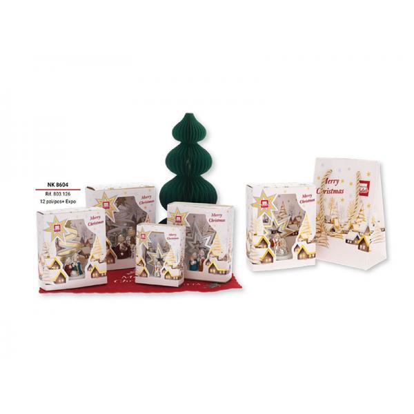 EXPOKIT 1X12 PRESEPI C/ALBERO N8604-U24