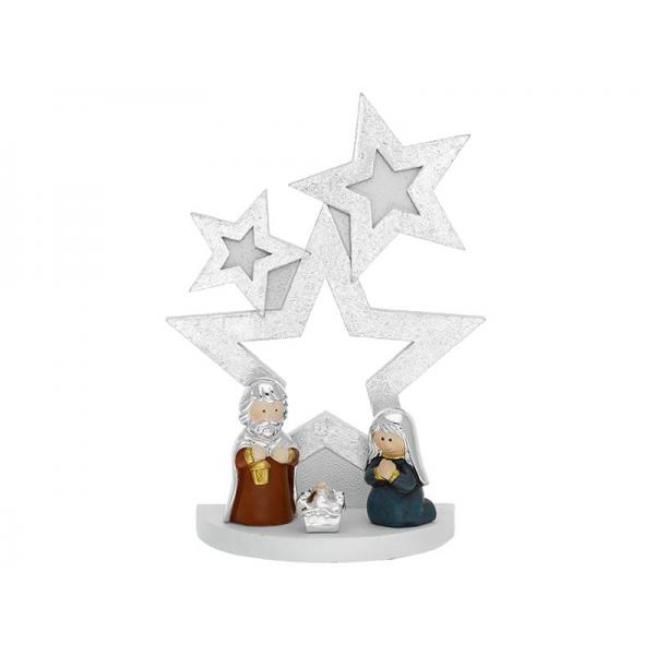 ALBERO 3STEL.STIL.BN/AG H22 C/PRESM-U24