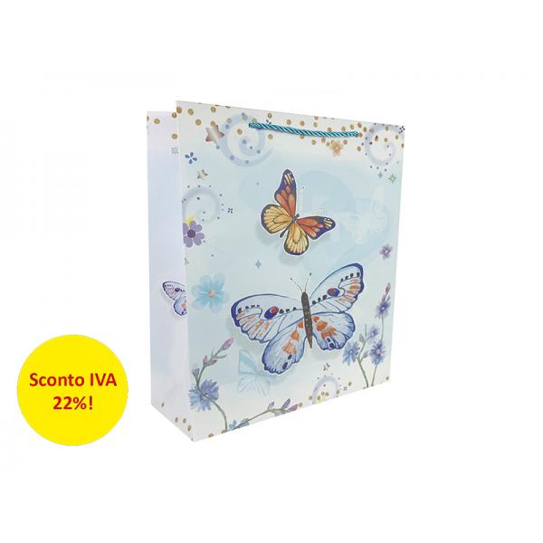CONF6 SHOP.18X24X8.5CM FARFALLE AZZ DISPONIBILE DA FINE GIUGNO