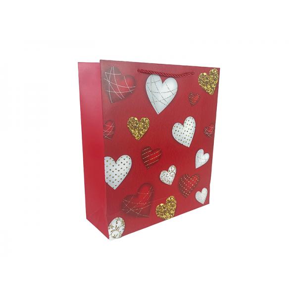 CONF6 SHOP.18X24X8.5CM ROSSA CUORI DISPONIBILE DA FINE GIUGNO