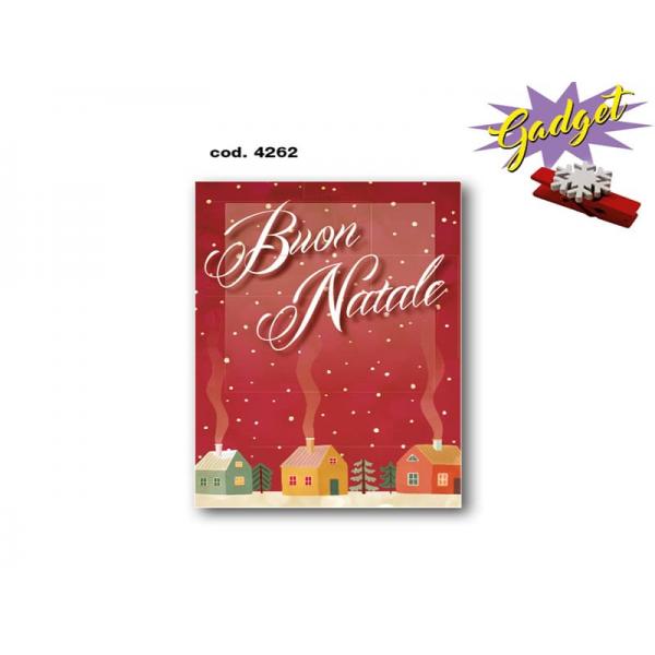 S-BIGLIETTO AUGURI NATALE 11,4X17,2CM