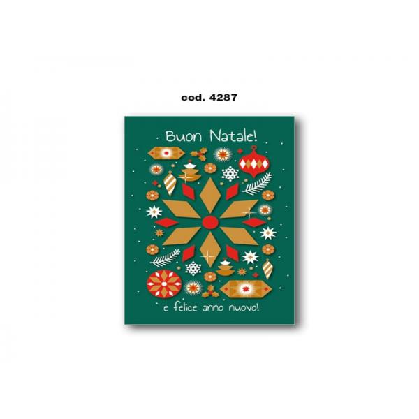 B-BIGLIETTO AUGURI NATALE 11,4X17,2CM