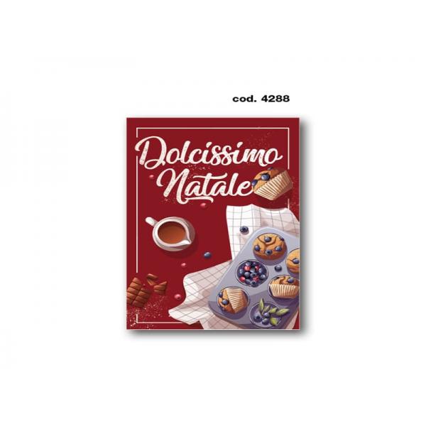 B-BIGLIETTO AUGURI NATALE 11,4X17,2CM