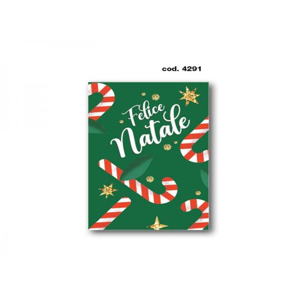 B-BIGLIETTO AUGURI NATALE 11,4X17,2CM