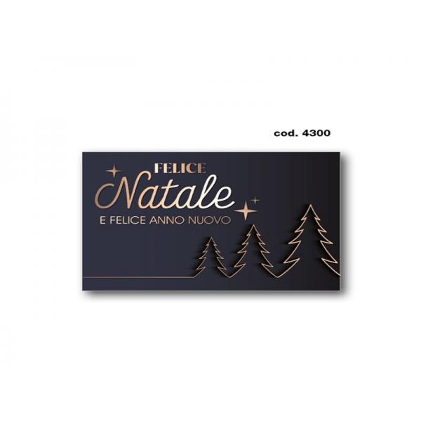 B-BIGLIETTO AUGURI NATALE 11,4X17,2CM