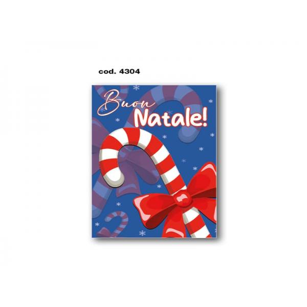B-BIGLIETTO AUGURI NATALE 11,4X17,2CM