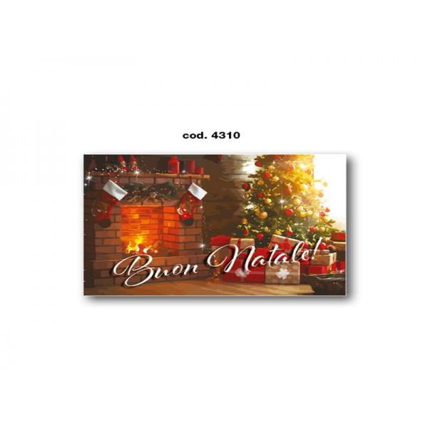 B-BIGLIETTO AUGURI NATALE 11,4X17,2CM