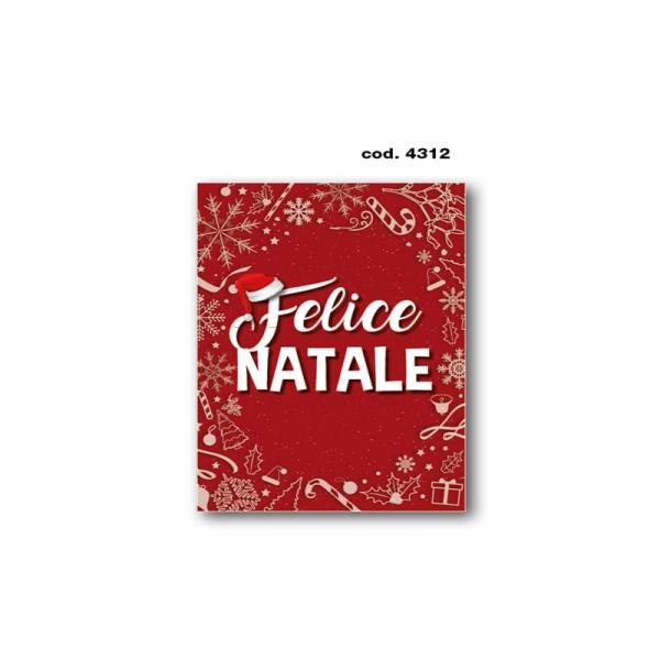 B-BIGLIETTO AUGURI NATALE 11,4X17,2CM