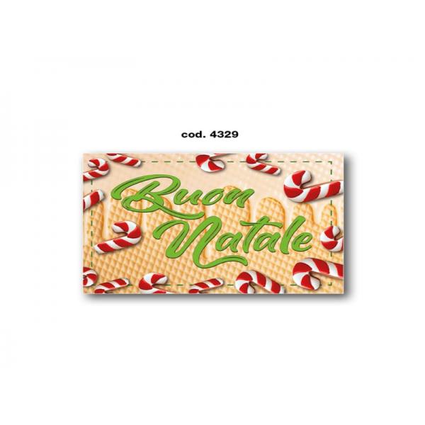 B-BIGLIETTO AUGURI NATALE 11,4X17,2CM