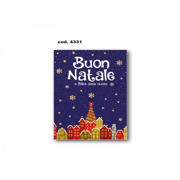 B-BIGLIETTO AUGURI NATALE 11,4X17,2CM