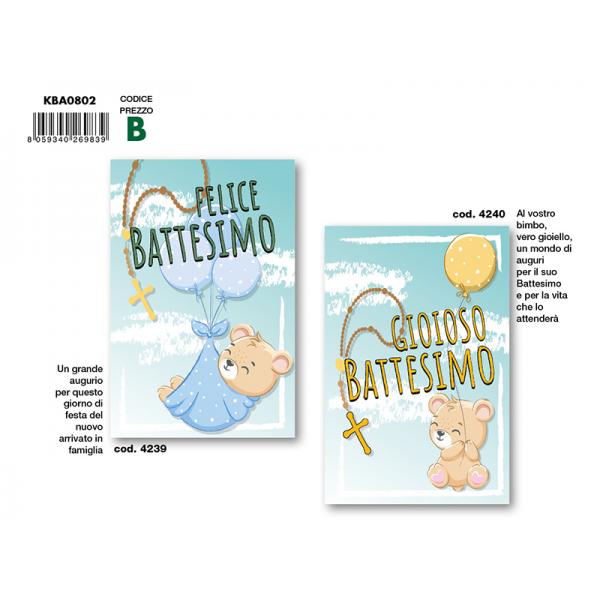 B-KIT12 BIGL. BATTESIMO 4239-4240