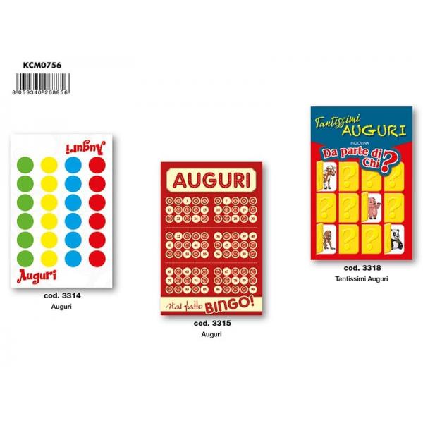 B-KIT12 BIGL.AUGURI COMPL.3314-3315-3318