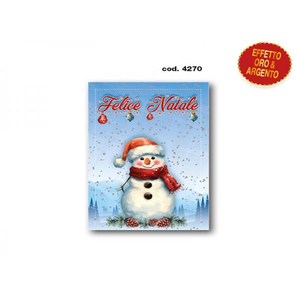 S-BIGLIETTO AUGURI NATALE 11,4X17,2CM