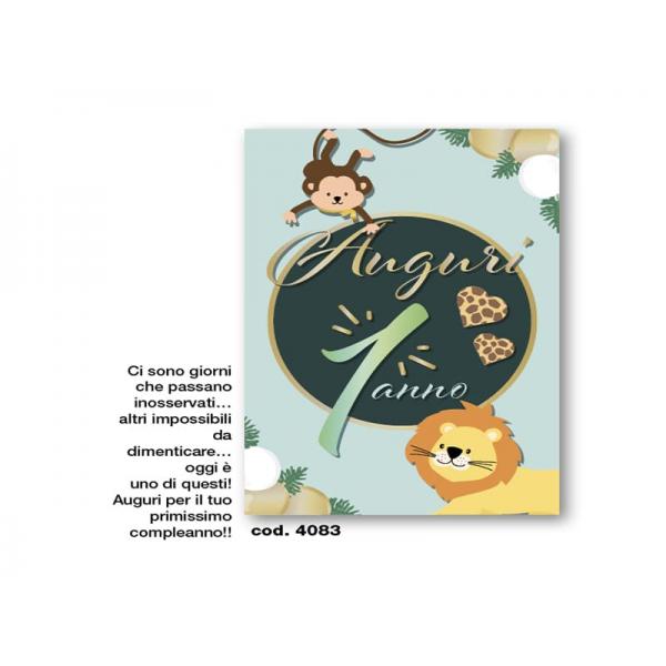 B-BIGL.AUGURI COMPL.11,4X17,2CM