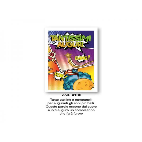 B-BIGL.AUGURI COMPL.11,4X17,2CM