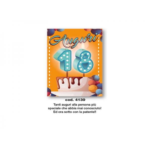 B-BIGL.AUGURI COMPL.11,4X17,2CM