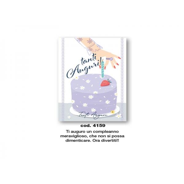 B-BIGL.AUGURI COMPL.11,4X17,2CM