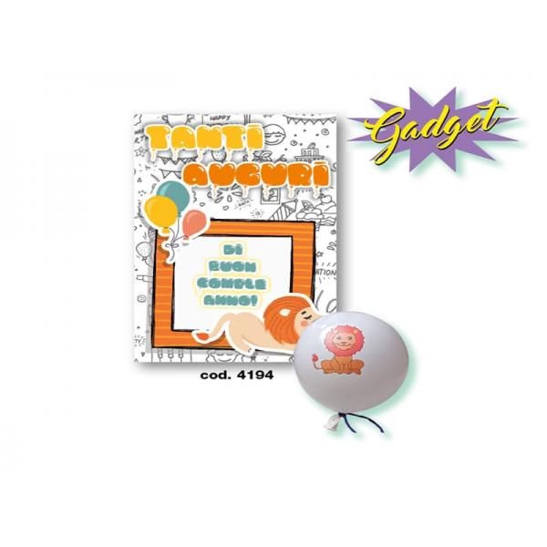 S-BIGL.AUGURI COMPL.GADGET11,4X17,2CM