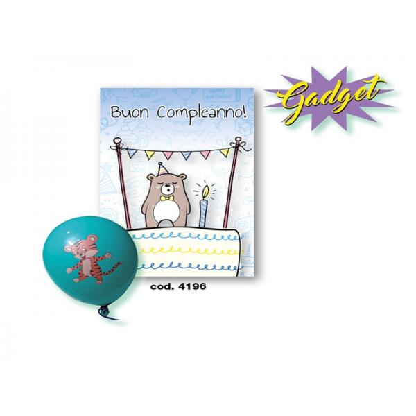 S-BIGL.AUGURI COMPL.GADGET11,4X17,2CM