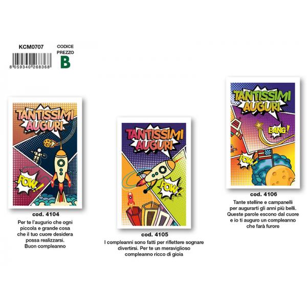 B-KIT12 BIGL.AUGURI COMPL.4104-4105-4106