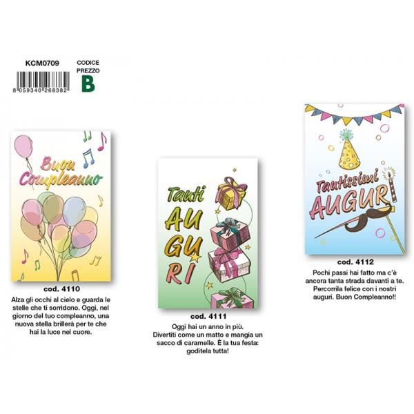 B-KIT12 BIGL.AUGURI COMPL.4110-4111-4112