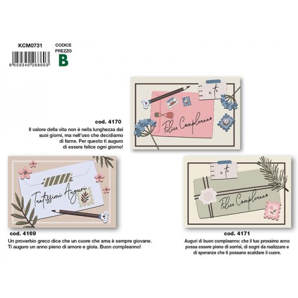 B-KIT12 BIGL.AUGURI COMPL.4169-4170-4171