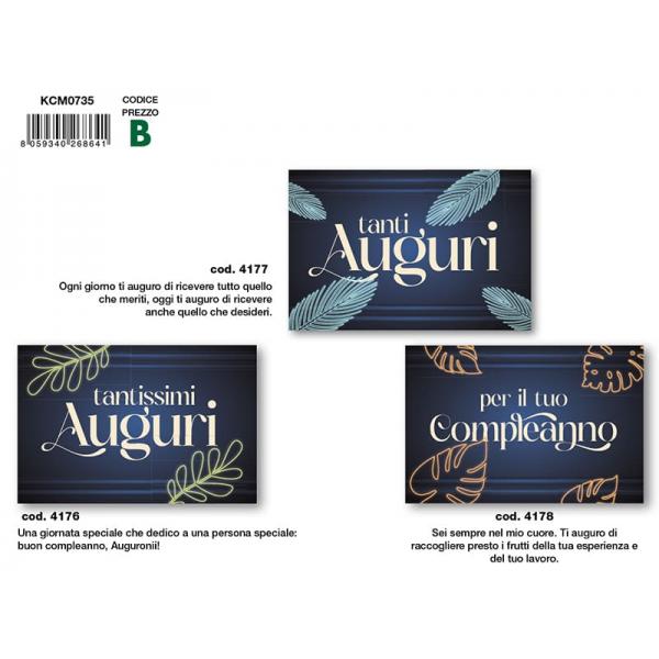 B-KIT12 BIGL.AUGURI COMPL.4176-4177-4178