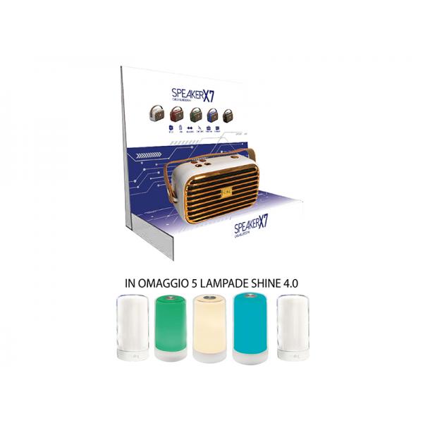 PROMO 10 SPEAKER X7+5 LAMP.SHINE4.0 OMA COMPOSTO DA: