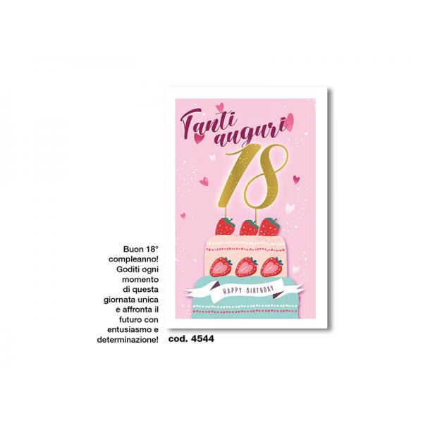 B-BIGL.AUGURI COMPLEANNO 18 ANNI