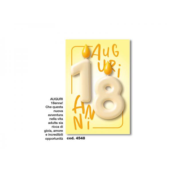 B-BIGL.AUGURI COMPLEANNO 18 ANNI